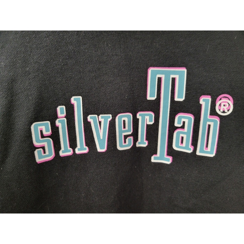 Levi's Silvertab Hoodie Sweatshirt Mens Medium Black Pullover - Picture 2 of 6